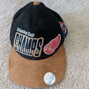 Unisex Detroit Red Wings Hat 1997 Stanley Cup Champions Cap Rare Starter